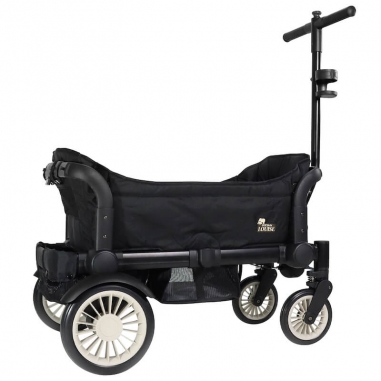 Chariot équipé d'une coque bébé